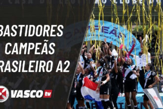 Vasco celebra conquista do Campeonato Brasileiro Feminino a2 com vídeo de bastidores