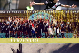 Vasco celebra conquista do Campeonato Brasileiro Feminino a2