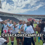 Vasco celebra conquista do futebol feminino com tradicional grito de Casaca