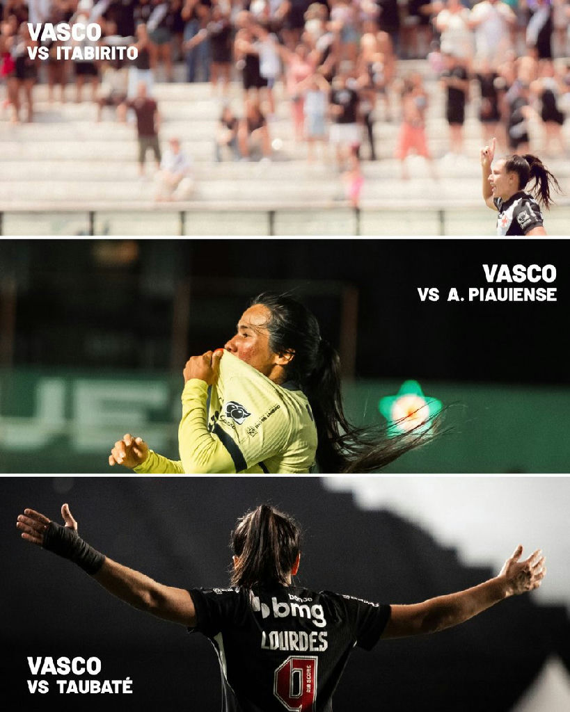 Vasco celebra trajetória de superação no Brasileirão Feminino a2