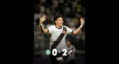 Vasco conquista o Campeonato Brasileiro Sub-20 ao superar o Palmeiras