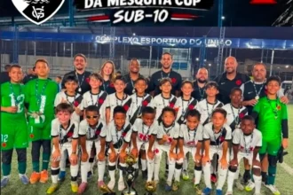 Vasco conquista título invicto da Mesquita Cup na categoria sub-10