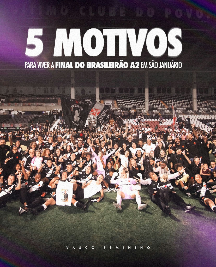 Vasco convoca torcida para final do Brasileiro a2 em São Januário