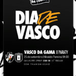 Vasco da Gama encara o Paraty pela quinta rodada do torneio Guilherme Embry