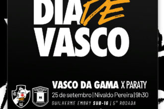 Vasco da Gama encara o Paraty pela quinta rodada do torneio Guilherme Embry