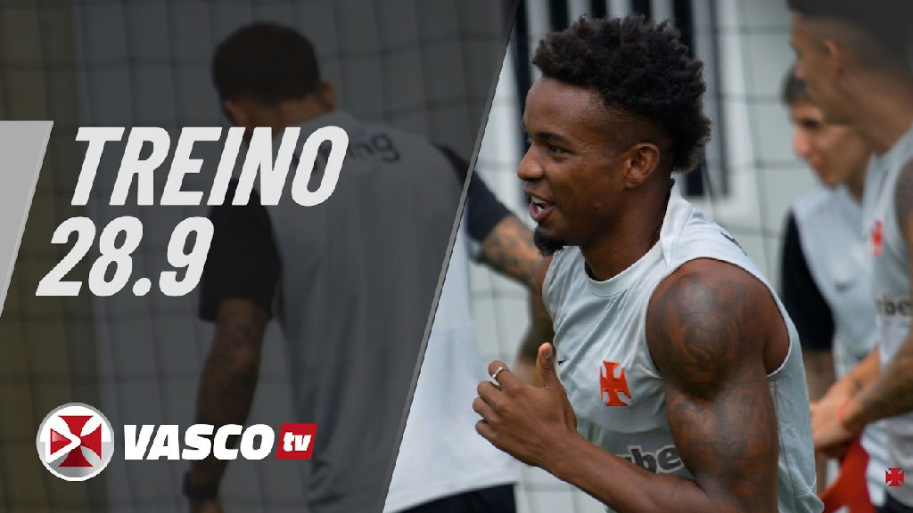 Vasco da Gama intensifica preparação física em treino realizado nesta segunda-feira