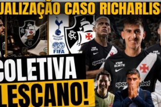 Vasco da Gama oficializa Alan Lescano e atualiza situação de Richarlison