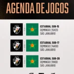 Vasco da Gama recebe Portuguesa em São Januário para rodada tripla do futsal estadual
