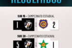 Vasco da Gama registra resultados distintos no campeonato estadual de futsal