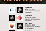 Vasco define cronograma de confrontos para a disputa da Taça Brasil de futsal