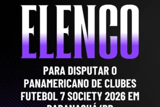 Vasco define elenco e comissão técnica para o Pan-americano de Futebol 7 em 2026