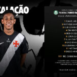 Vasco define escalação para duelo decisivo contra o Palmeiras pelo Brasileirão Sub-17