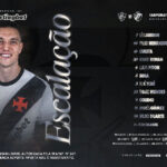 Vasco define escalação para o clássico contra o Fluminense com estreia de Bruno Duarte