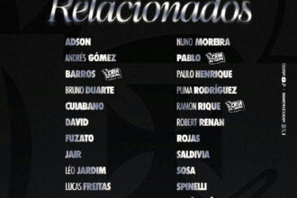 Vasco define lista de relacionados para o confronto decisivo contra o Santa Fe
