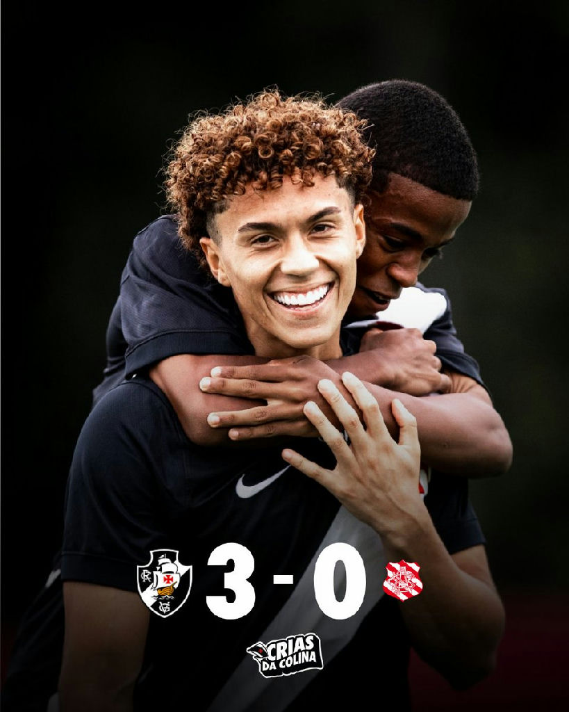 Vasco domina Bangu e vence por 3 a 0 no Campeonato Carioca sub-20