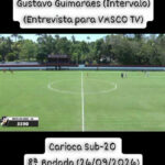 Vasco domina Botafogo no Carioca Sub-20 com atuação de gala de Gustavo Guimarães