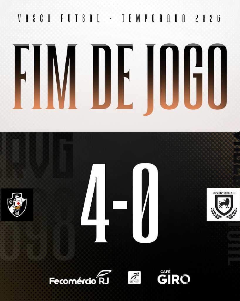 Vasco domina Juventude AG e encerra fase de grupos da Taça Brasil com goleada