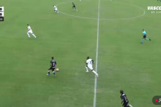 Vasco domina o Santos e vai ao intervalo vencendo pelo Brasileiro Sub-17