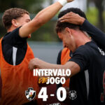Vasco domina Rio Branco-es e constrói goleada no primeiro tempo pela Copa do Brasil Sub-20