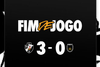 Vasco domina Volta Redonda e vence por 3 a 0 no Torneio Guilherme Embry