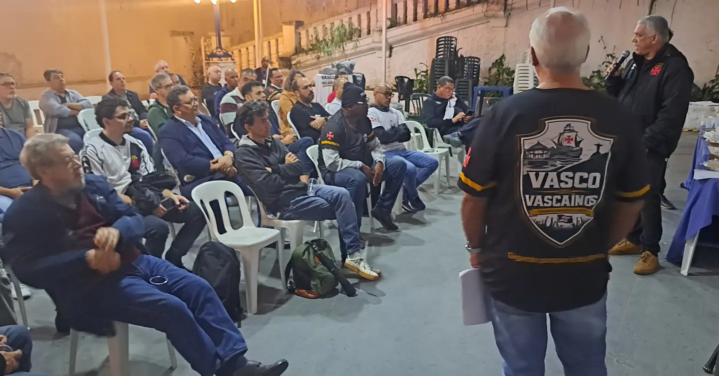Vasco dos Vascaínos apresenta projeto de gestão em encontro com sócios