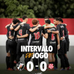 Vasco e Bangu empatam sem gols no primeiro tempo pelo Sub-20