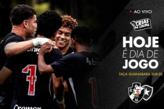 Vasco e Botafogo se enfrentam pela Taça Guanabara sub-20
