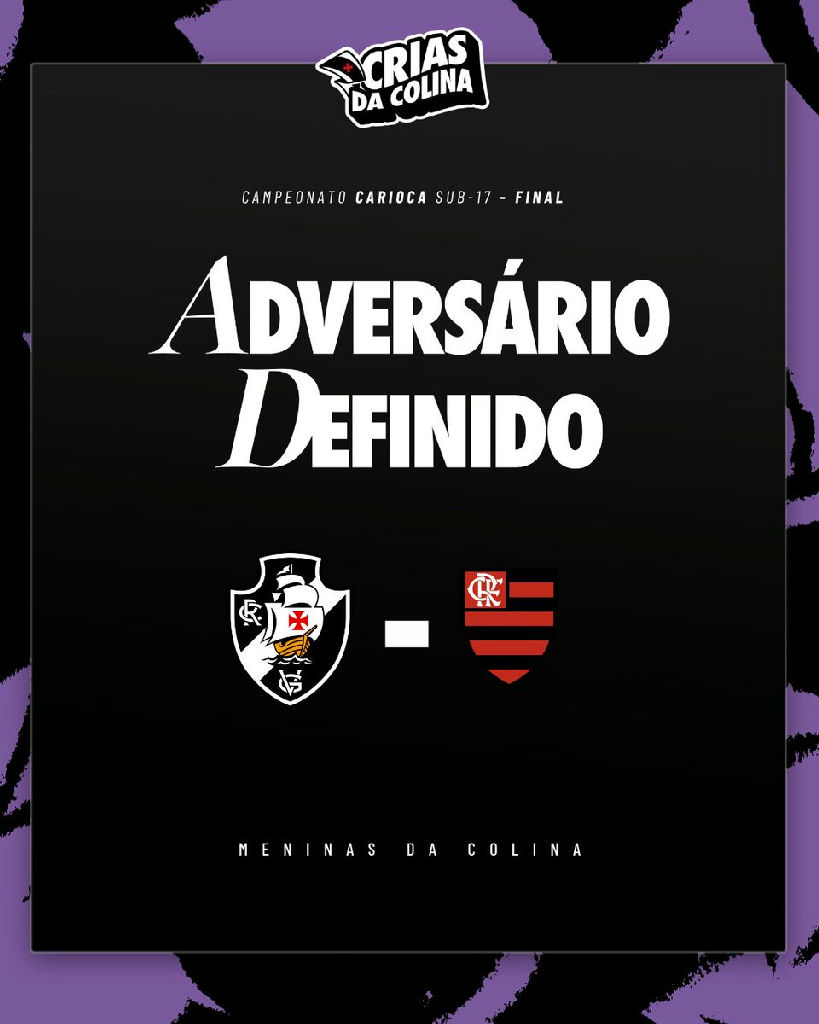 Vasco e Flamengo decidem o título do Campeonato Carioca feminino sub-17