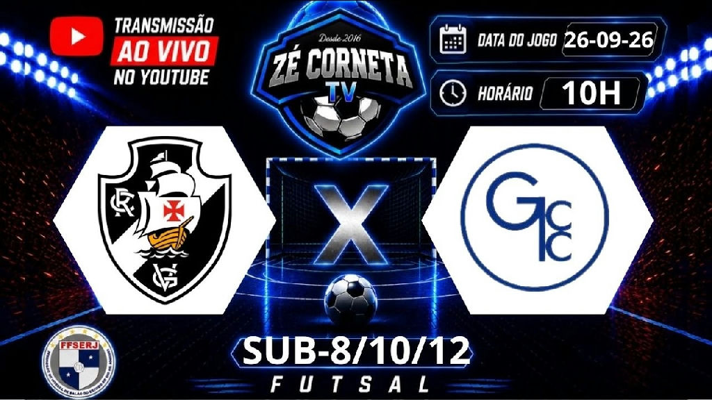 Vasco e Grajaú Country se enfrentam em rodada decisiva do futsal estadual