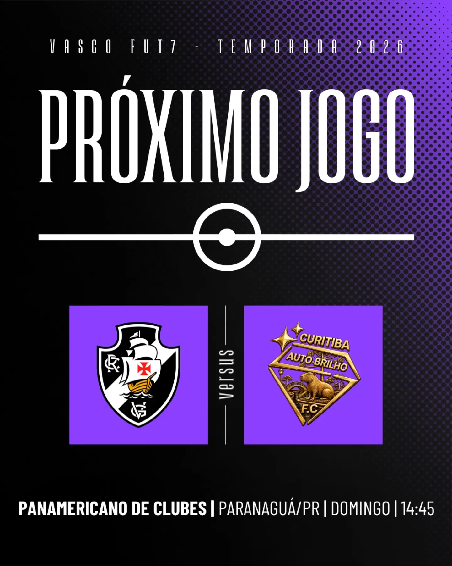 Vasco encara o Auto Brilho em duelo decisivo pelo Panamericano de Clubes