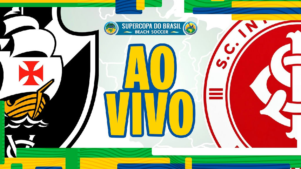 Vasco encara o Internacional na estreia da Supercopa do Brasil de beach soccer