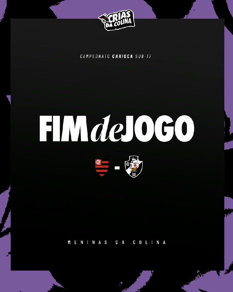 Vasco encerra participação no Campeonato Carioca Sub-17 feminino