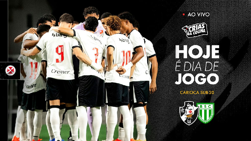 Vasco enfrenta o Boavista em duelo decisivo pelo Campeonato Carioca sub-20