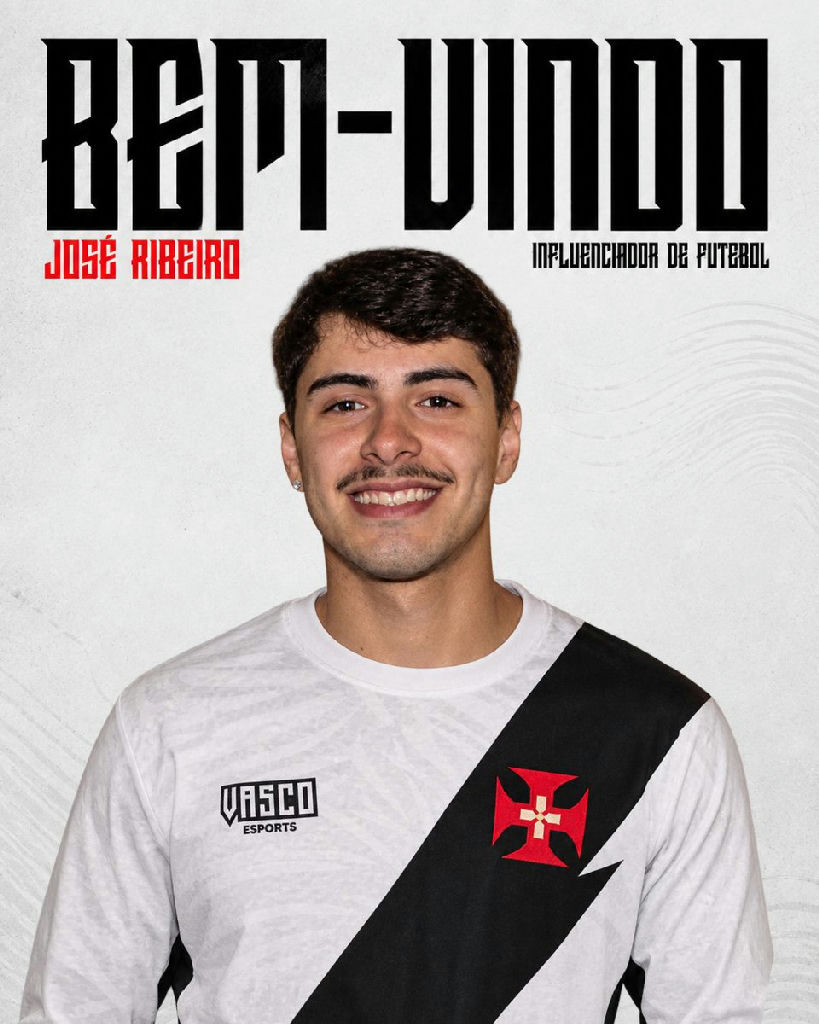 Vasco eSports expande equipe digital com a chegada de novo influenciador de futebol