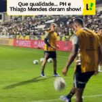 Vasco exibe entrosamento técnico com show de habilidade entre PH e Thiago Mendes