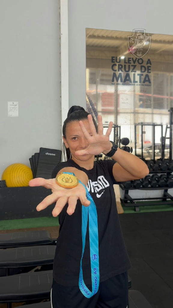 Vasco feminino celebra conquista com vídeo viral e exalta espírito campeão