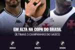 Vasco mantém regularidade e alcança a terceira semifinal consecutiva na Copa do Brasil