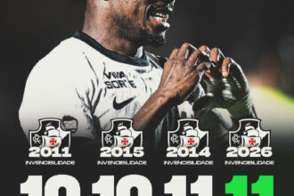 Vasco mantém sequência invicta em confrontos de mata-mata