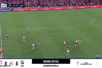 Vasco perde oportunidade clara de gol em duelo decisivo pela Sul-americana