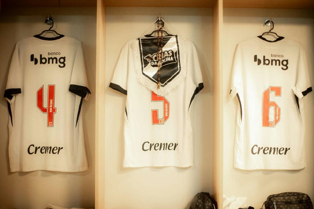 Vasco prepara vestiário no Nubank Parque para duelo decisivo do sub-20