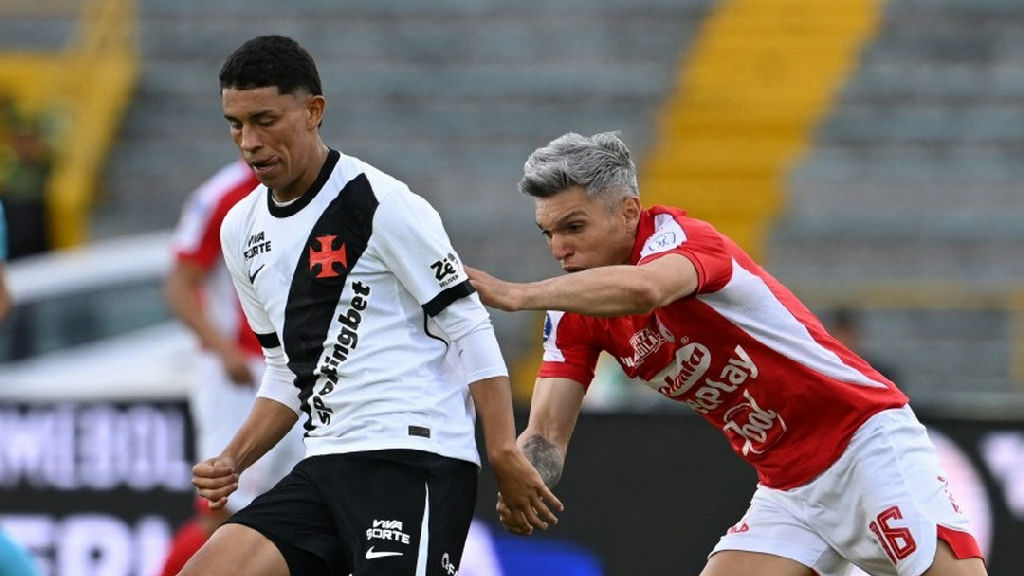 VASCO segura empate sem gols contra o SANTA FE NA altitude de Bogotá PELA Sul-americana