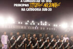 Vasco Sub-20 faz história e se torna o primeiro carioca com a tríplice coroa nacional