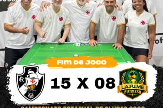 Vasco supera a Lafume e garante vaga nas semifinais do Estadual de Dadinho
