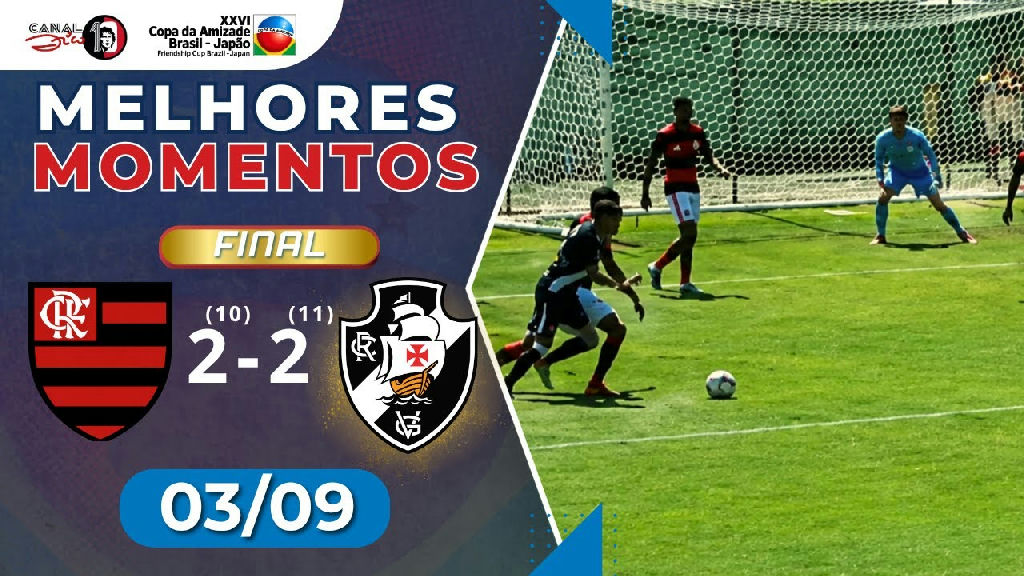 Vasco supera Flamengo nos pênaltis e conquista a Copa da Amizade Sub-15