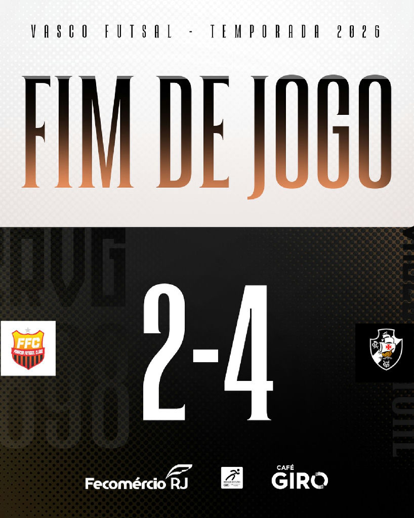 Vasco supera Furacão e avança na Taça Brasil de futsal