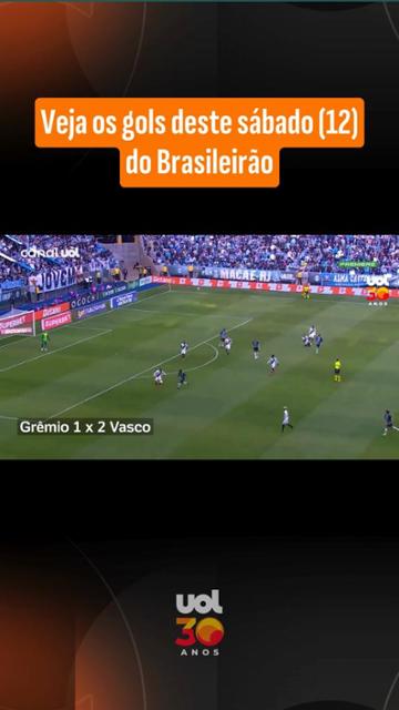 Vasco supera o Grêmio fora de casa em duelo decisivo pelo Brasileirão