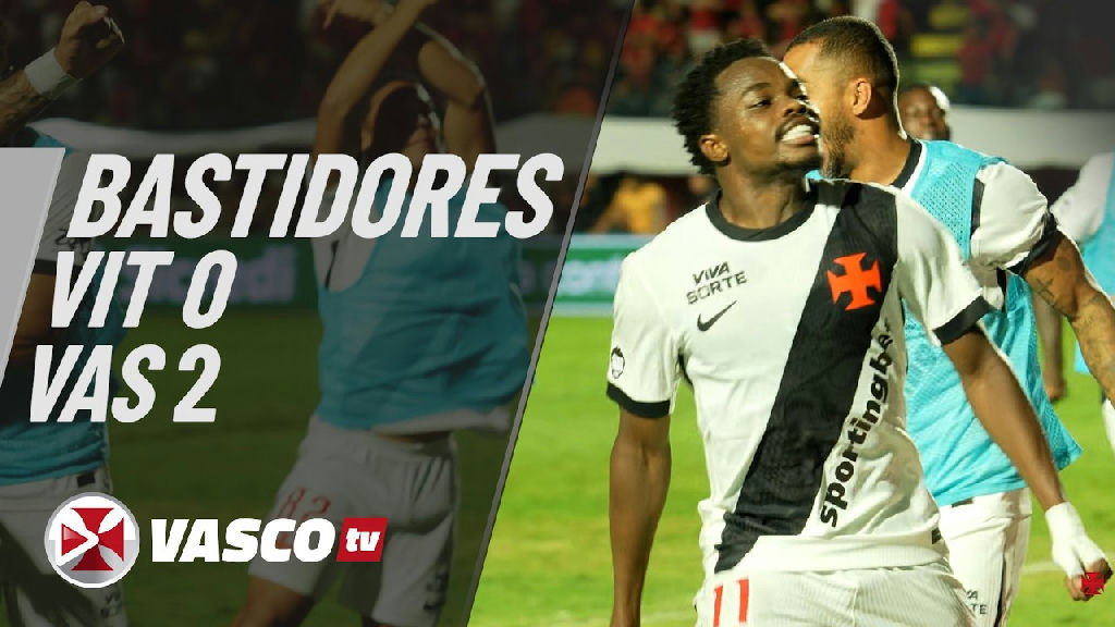 Vasco supera o Vitória fora de casa e garante vitória importante no campeonato