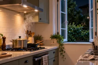 Ventilação na cozinha: por que abrir a janela após o jantar protege sua casa