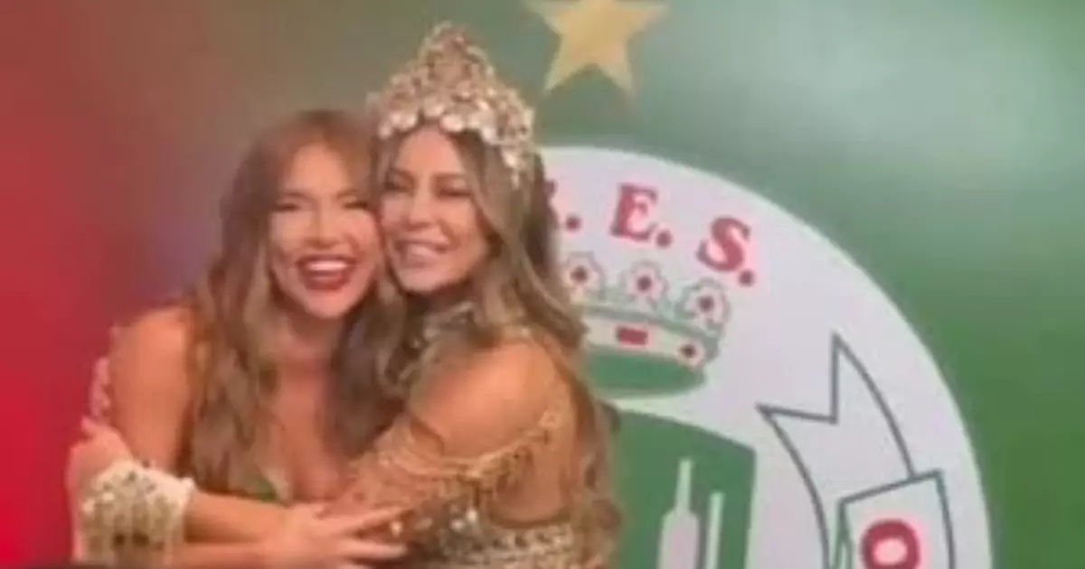Virginia Fonseca reage à ida de Paolla Oliveira para a Imperatriz Leopoldinense