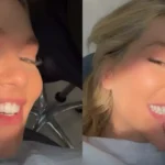 Virginia Fonseca recebe críticas após aplicar diamante no dente com formato de letra